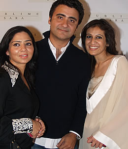 Fawad, Amina & Sara at Sublime Launch
