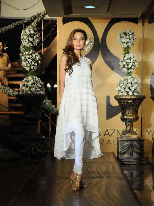 Fouzia Aman at Launch of Samia & Azmay Shahzada Flagship Store