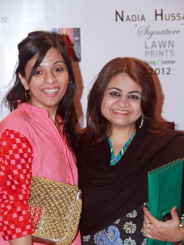 Launch of Lawn Prints 2012 by Nadia Hussain