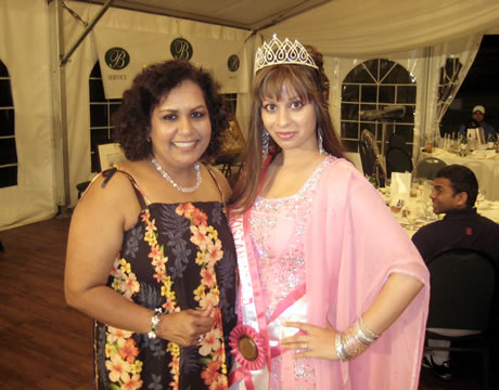 Mrs. Pakistan 2010 - Tahmena Bokhari raises funds for Schoolnet Guyana
