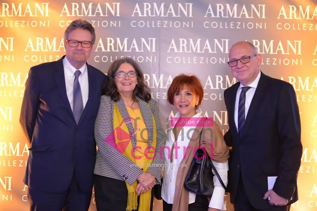 Armani Collezioni Launch Islamabad Images