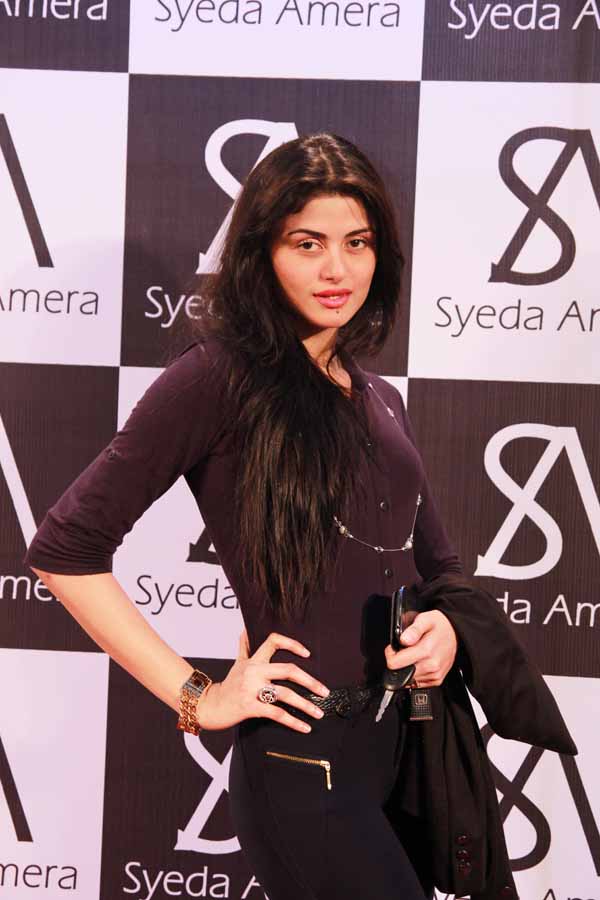 Konain at Launch of Syeda Amera Couture