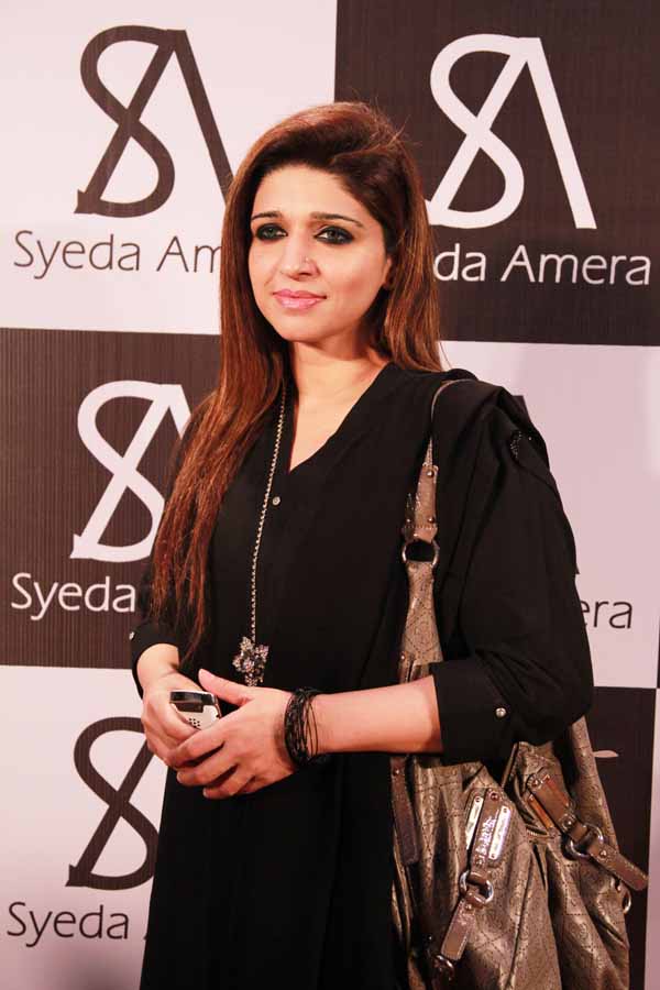 Celebrities at Launch of Syeda Amera Couture