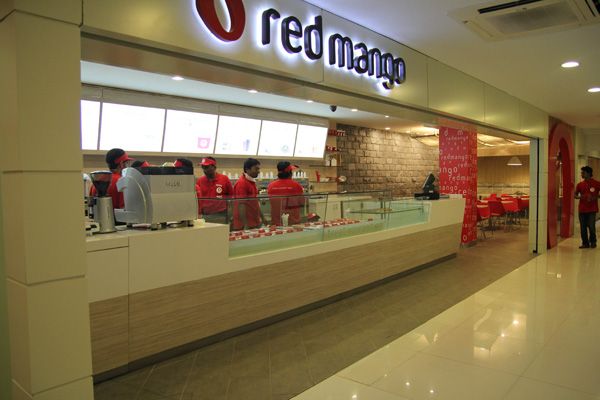 Frozen Yogurt Cafe Red Mango in Karachi