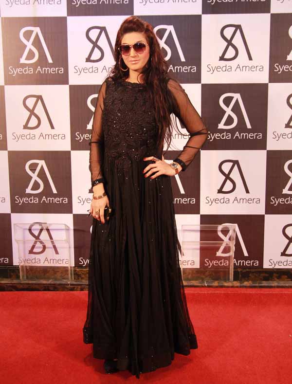 Sana at Launch of Syeda Amera Couture