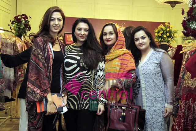 Shamaeel Ansari Fall Winter Exhibition Guests