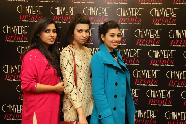 2014 Chinyere Stitched Lawn - Launch