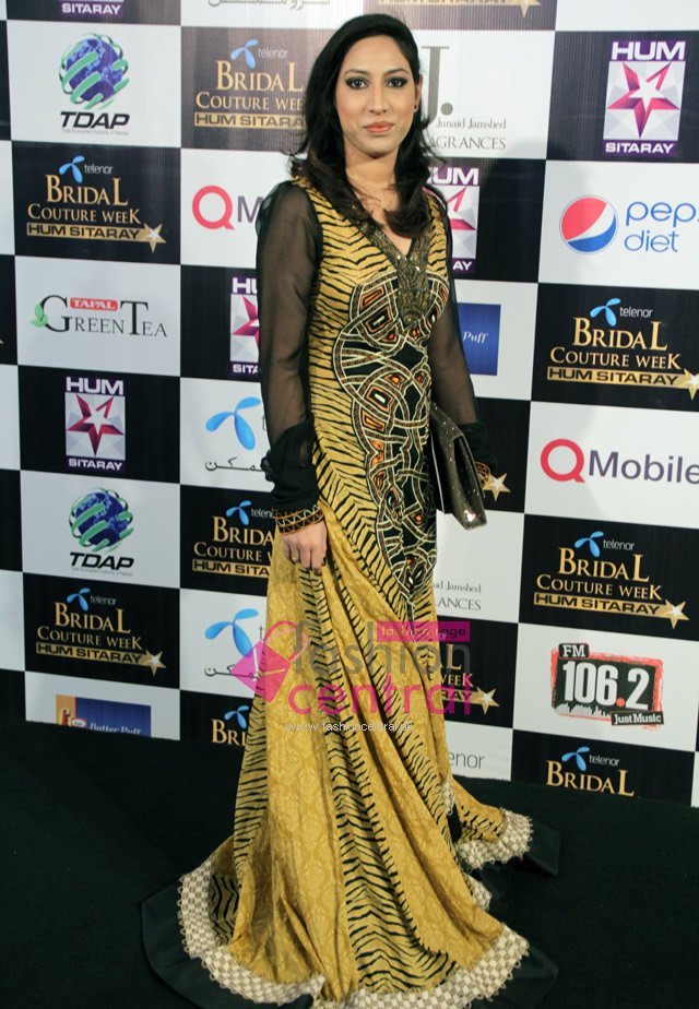 Red carpet Telenor Bridal Couture Week 2014