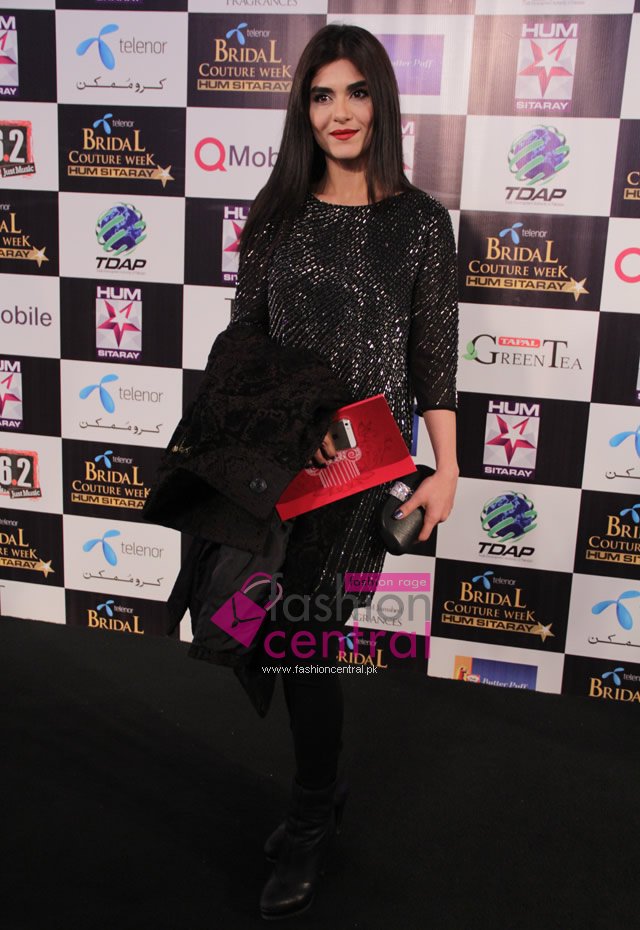 Red carpet Telenor Bridal Couture Week