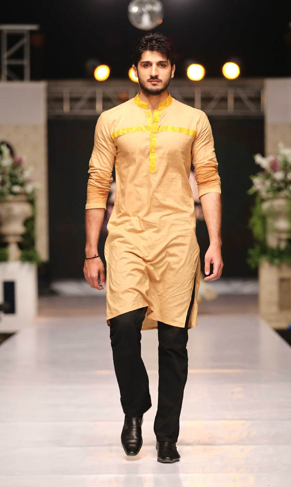 Male Model at Nofil Siddiqui Fashion Show