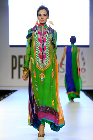 Somal Halepoto at PFDC Sunsilk Fashion Week 2012 Day 3, PFDC Sunsilk Fashion Week 2012