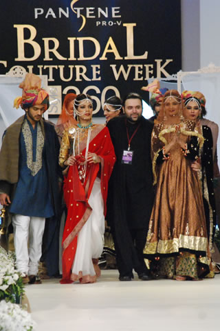 Fahad Hussayn Day 1 Collection Pantene Bridal Couture Week 2011