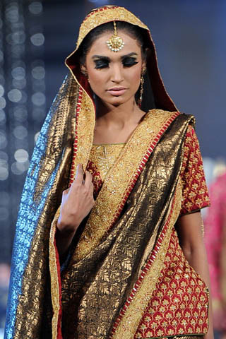Day 4 Collection Nida Azwer at PFDC L'Oreal Bridal Week 2011 Day 4
