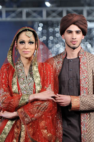 Nida Azwer Collection at PFDC L'Oreal Paris Bridal Week 2011 - Day 4