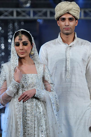 Nida Azwer Collection at PFDC L'Oreal Paris Bridal Week 2011 - Day 4