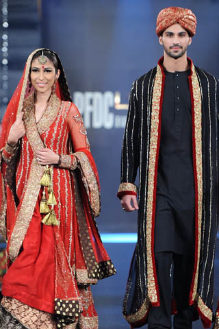 Nida Azwer Collection at PFDC L'Oreal Paris Bridal Week 2011 - Day 4
