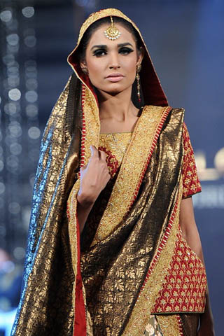 Day 4 Collection Nida Azwer at PFDC L'Oreal Bridal Week 2011