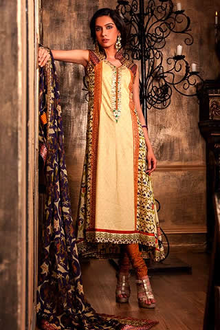 Fahad Hussayn Museum Collection 2013 by Ittehad Textiles