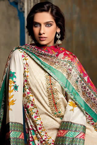 Fahad Hussayn Museum Collection 2013 by Ittehad Textiles