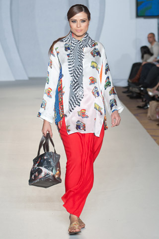 Maheen Khan Collection at PFW 3 London 2012