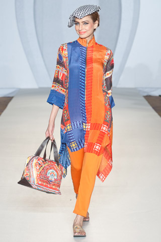 Maheen Khan Collection at PFW 3 London 2012