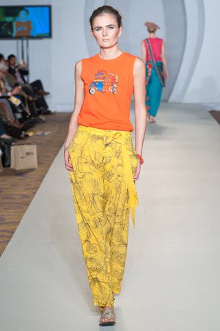 Maheen Khan Collection at PFW 3 London 2012