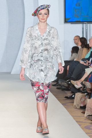 Maheen Khan Collection at PFW 3 London 2012