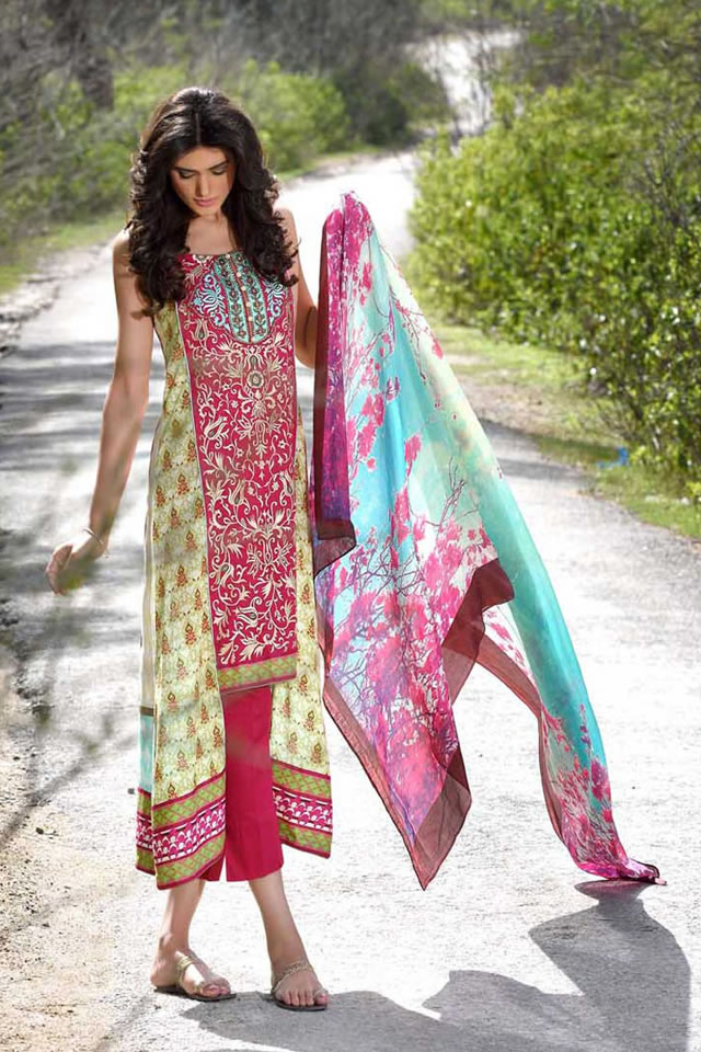 Al-Zohaib Textiles Mehdi Lawn 2015