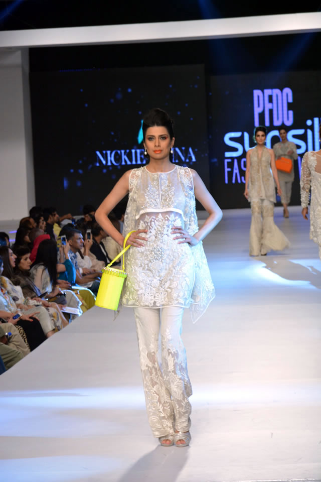 2015 PFDC Sunsilk Fashion Week Nickie Nina Collection Photos