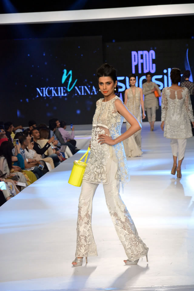 2015 PFDC Sunsilk Fashion Week Nickie Nina Collection Images