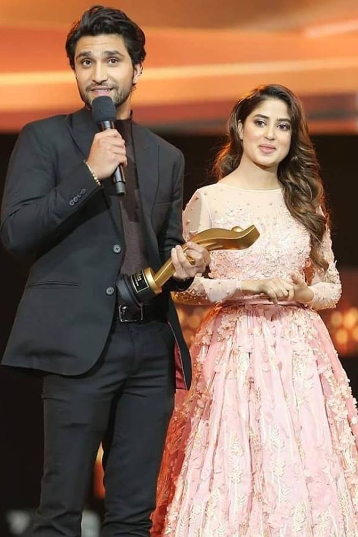 Sajal Ali and Ahad Raza Mir