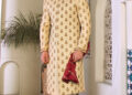 Golden Sherwani 4